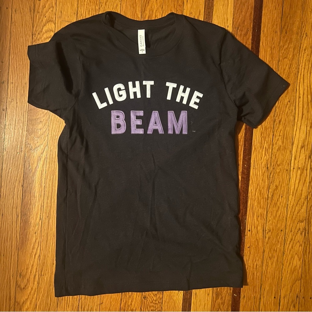 Sacramento Kings NBA Light the Beam team tee T-shirt unisex S small NEW